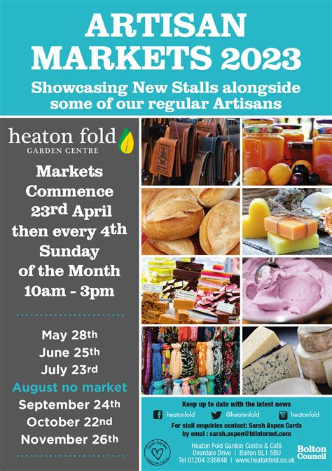 UPCOMING MARKET DATES & HOURS 